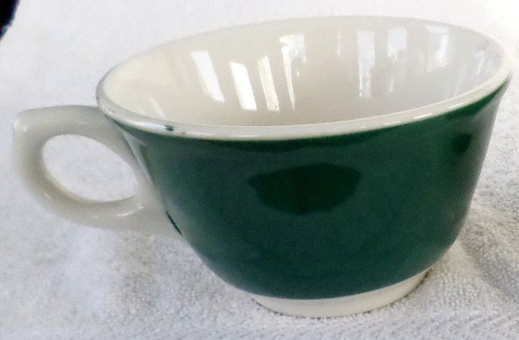 USMC Marine Corps Coffee Cup, ca 1968 - 1973 scallop  edge