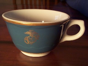 usmc for coffee cup, tea cup ca 1968-1973