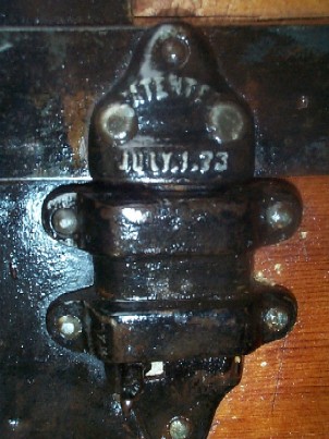 Pirate Sea Chests Dated July 1873