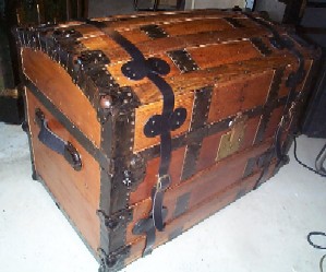 AFTER restoration photo of Treasure Chest