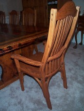 matching dining room mission chair