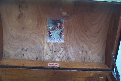  Pirate Sea Chest #93 showing fabulous wooend grain