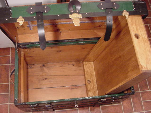Pirate Chests Dome Top Sea Chest #9 open view