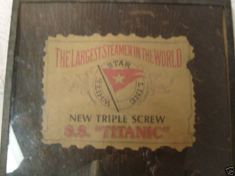 White Star Line Titanic Label Found on Steamer Trunk