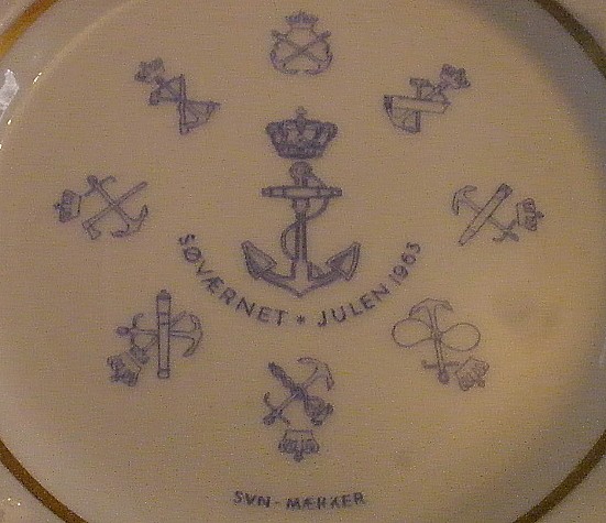 royal danish navy topmark and naval insignia