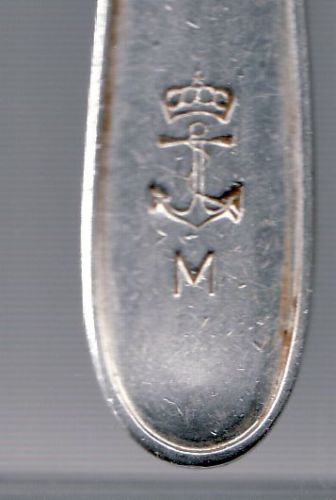 royal danish navy topmark and naval insignia
